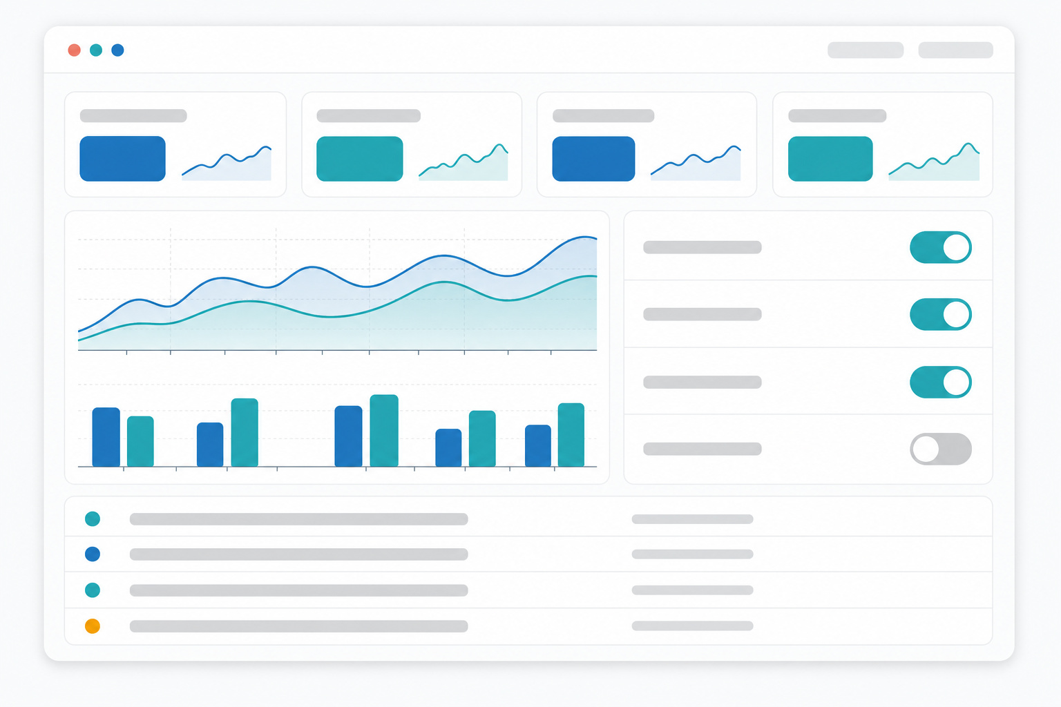 Preview of the Floss Guard dashboard showing AI usage and policy controls